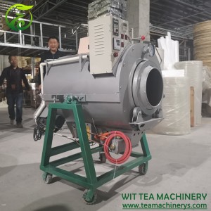 50cm Barrel Liquid Gas Heating Green Tea Fixation Machine ZC-6CST-50