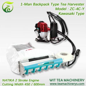PriceList for High Quality Tea Leaf Cutting Machine - Ochiai/Kawasaki NATIKA Gasoline Engine Tea Plucking Machine ZC-4C-Y – Wit Tea Machinery