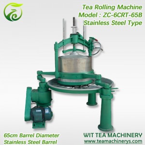 OEM/ODM Supplier Fresh Tea Leaf Grader - 65cm Drum Double Arm Tea Leaf Roller Machine ZC-6CRT-65B – Wit Tea Machinery