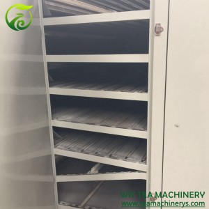 Wood/Coal Heating Chain Plate Green Tea Drying Sterilizer Machine ZC-6CHL-CM30