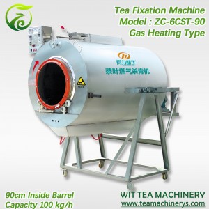 90cm Barrel Gas Heating Tea Roasting Machine ZC-6CST-90