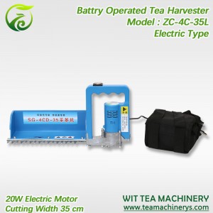 Wholesale Discount Tea Deblock And Sieving Machine - Battery Operated Mini Tea Leaf Harvester Machine ZC-4CD-35L – Wit Tea Machinery