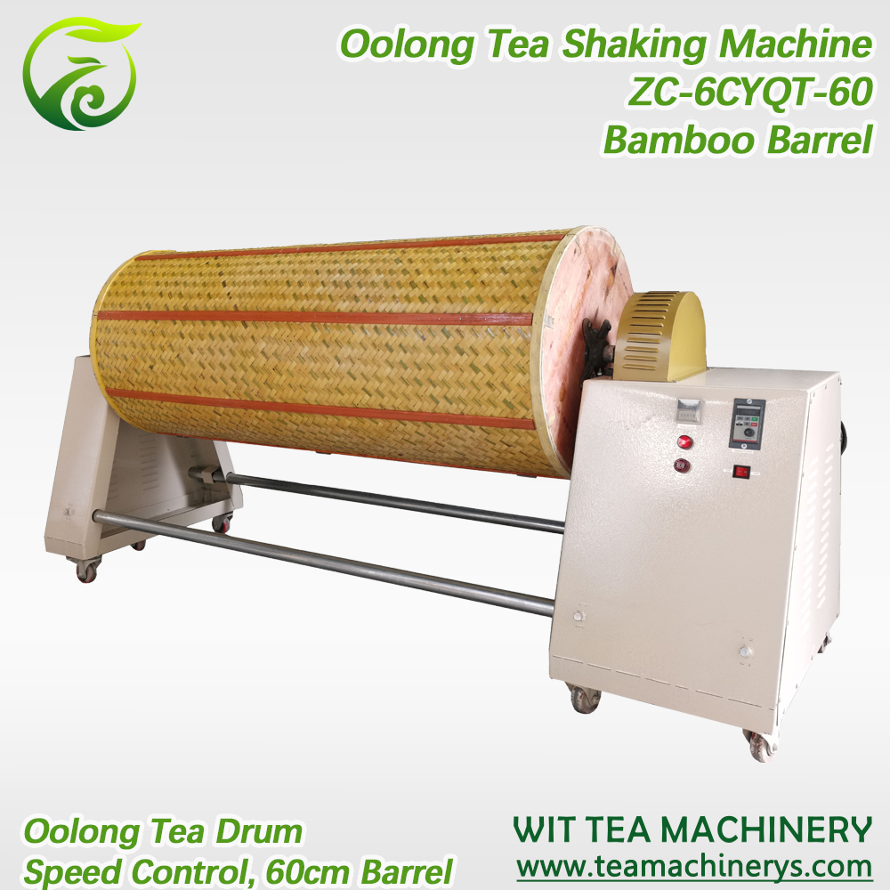 Online Exporter Rotating Tea Drying Machine - 60cm Diameter 150cm Length Oolong Tea Shaking Machine Oolong Drum ZC-6CYQT-60T – Wit Tea Machinery