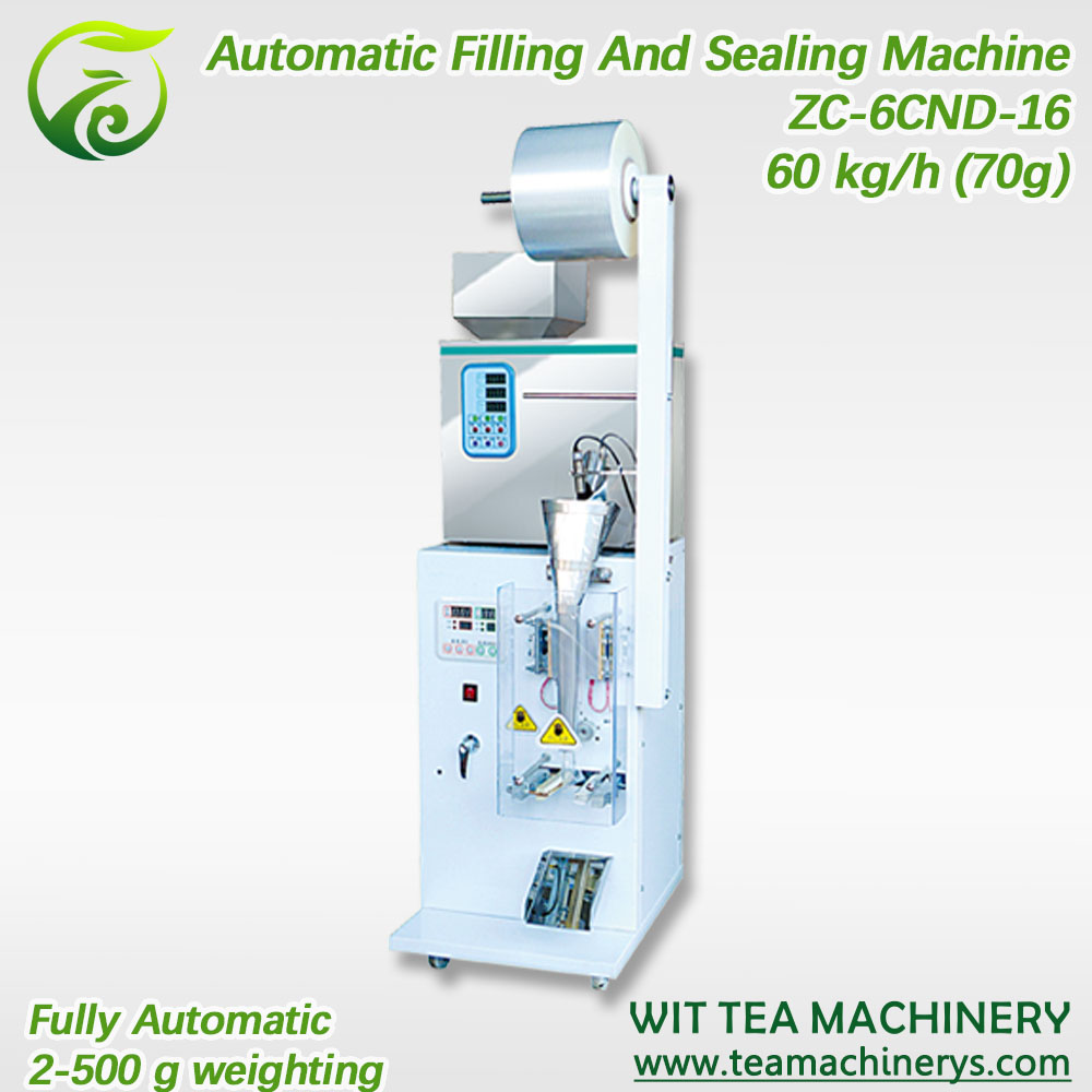 Discount wholesale Green Tea Rolling Machine - MatchaTea Bag Semi Automatic Filling And Sealing Machine ZC-6CND-16 – Wit Tea Machinery