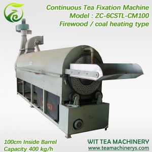 OEM Manufacturer Hydraulic Tea Press - 100cm Diameter Coal Heating Continuous Tea Enzymatic Machine ZC-6CSTL-CM100 – Wit Tea Machinery