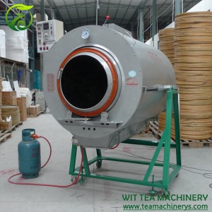 100cm Barrel Gas Heating Tea Roaster Machine ZC-6CST-100