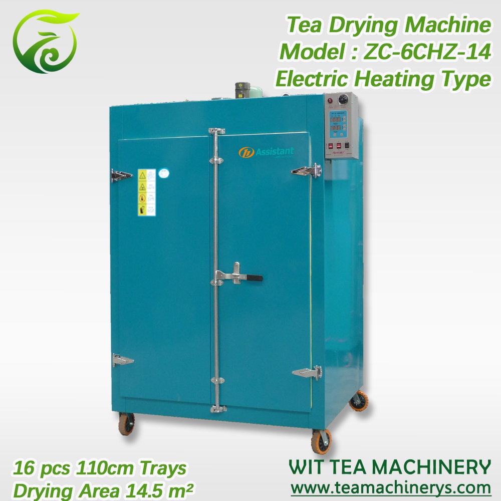 16Layers 110cm Trays Electric Heating Tea Drying Machine ZC-6CHZ-14