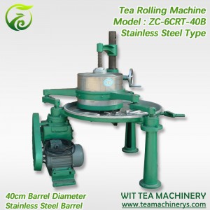 40cm Barrel Tea Kneader Kneading Machinery ZC-6CRT-40B