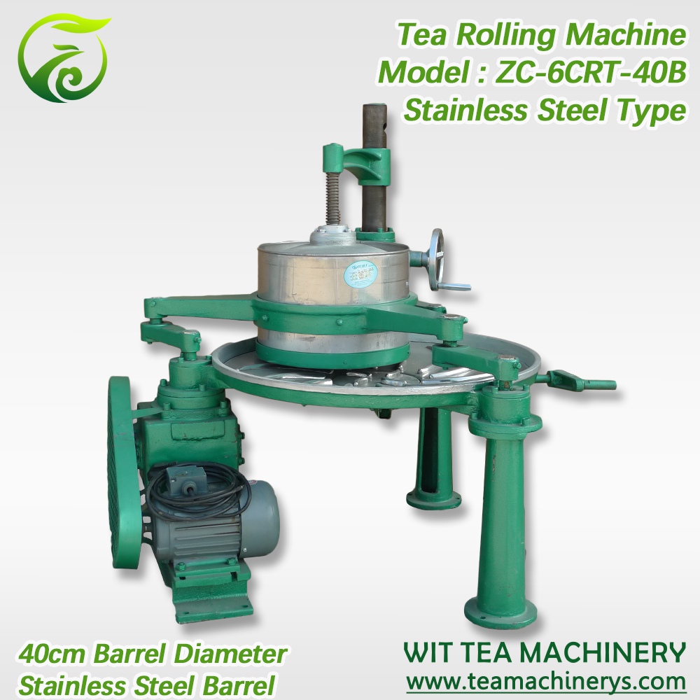 40cm Barrel Tea Kneader Kneading Machinery ZC-6CRT-40B