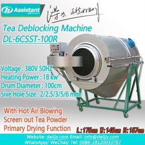 Tea Deblocking And Sieving Machine 6CSST-80