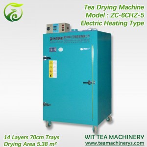 14 Layers 70cm Trays Mini Green Tea Dryer Machine ZC-6CHZ-5