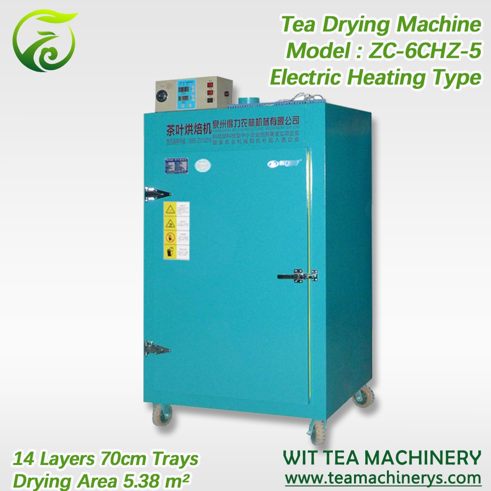 14 Layers 70cm Trays Mini Green Tea Dryer Machine ZC-6CHZ-5