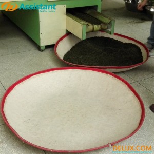 Tea Leaf Soft Bamboo Basket With Cloth Covering For 6CRH-120B