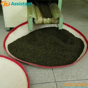 Tea Leaf Soft Bamboo Basket With Cloth Covering For 6CRH-120B