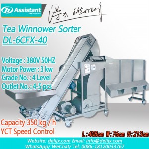 Finished Tea Leaf Winnowing Sorting Machine 6CFX-40