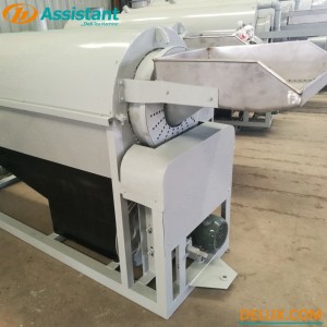 Wood Coal Heating Continuous Green Tea Leaves Fixation Processing Machine 6CSTL-CM80