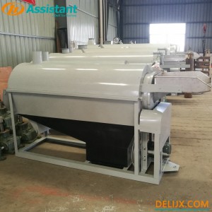 Wood Coal Heating Continuous Green Tea Leaves Fixation Processing Machine 6CSTL-CM80