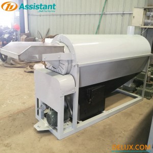 Wood Coal Heating Continuous Green Tea Leaves Fixation Processing Machine 6CSTL-CM80