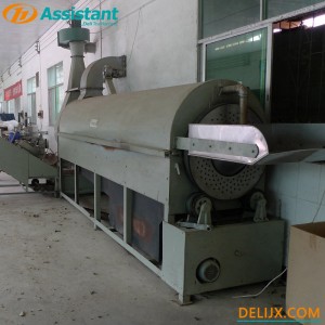 Wood Coal Heating Continuous Green Tea Leaves Fixation Processing Machine 6CSTL-CM80