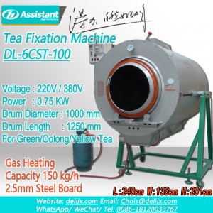 Orthodox Oolong/Green Tea Leaf Fixation Machine 6CST-100