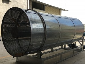 Oolong Tea Hot Air Tea Leaf Tossing Rub-wither Machine 6CZQ-110T