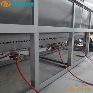 Gas Heating Continuous Tea Leaf Steam Machine For Kinds Of Tea 6CSTL-Q100