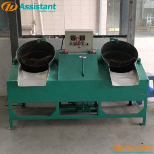 Double-Pan Two Pot Pearl Tea Roasting Shaping Machine 6CSG-50