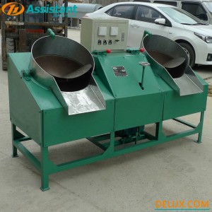 Double-Pan Two Pot Pearl Tea Roasting Shaping Machine 6CSG-50