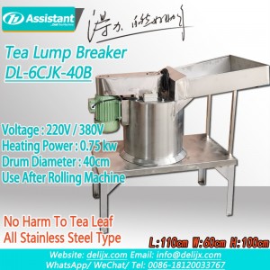 Black Tea Leaf Block Deblocking Machine 6CJK-40