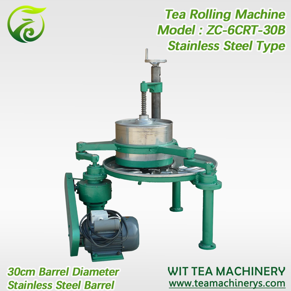 30cm Diameter Barrel Small Tea Roller Machine ZC-6CRT-30B