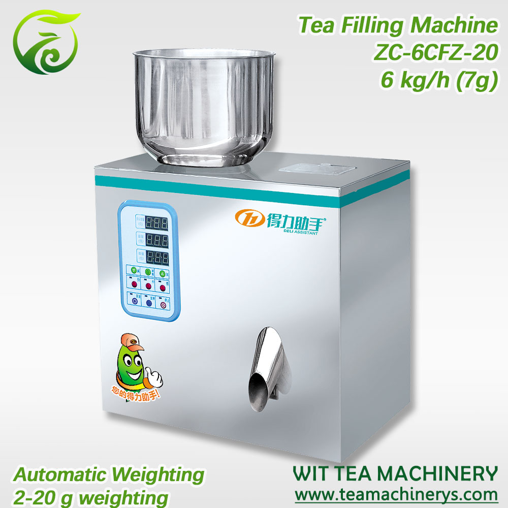 Manual Small Green/Black Tea Bag Filler 2-20 g ZC-6CFZ-20