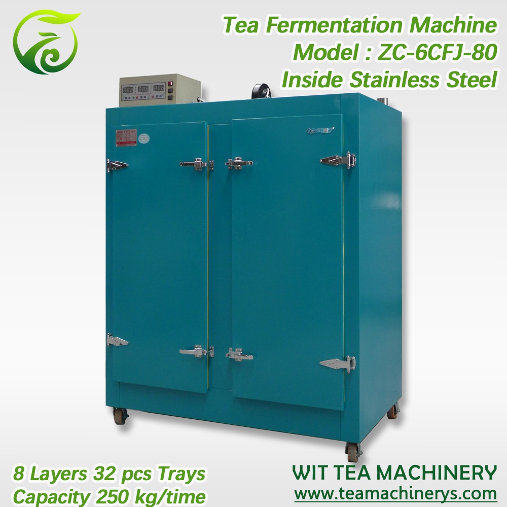 Manufacturer of Small Tea Dryer Machine - 250 kg Capacity Electric Black Tea Fermentation Cabinet ZC-6CFJ-80 – Wit Tea Machinery