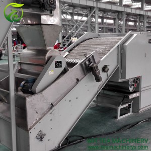 Wood/Coal Heating Chain Plate Green Tea Drying Sterilizer Machine ZC-6CHL-CM30