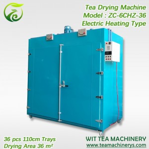 36 Layers 110cm Trays Rotating Type Tea Drying Machine ZC-6CHZ-36B