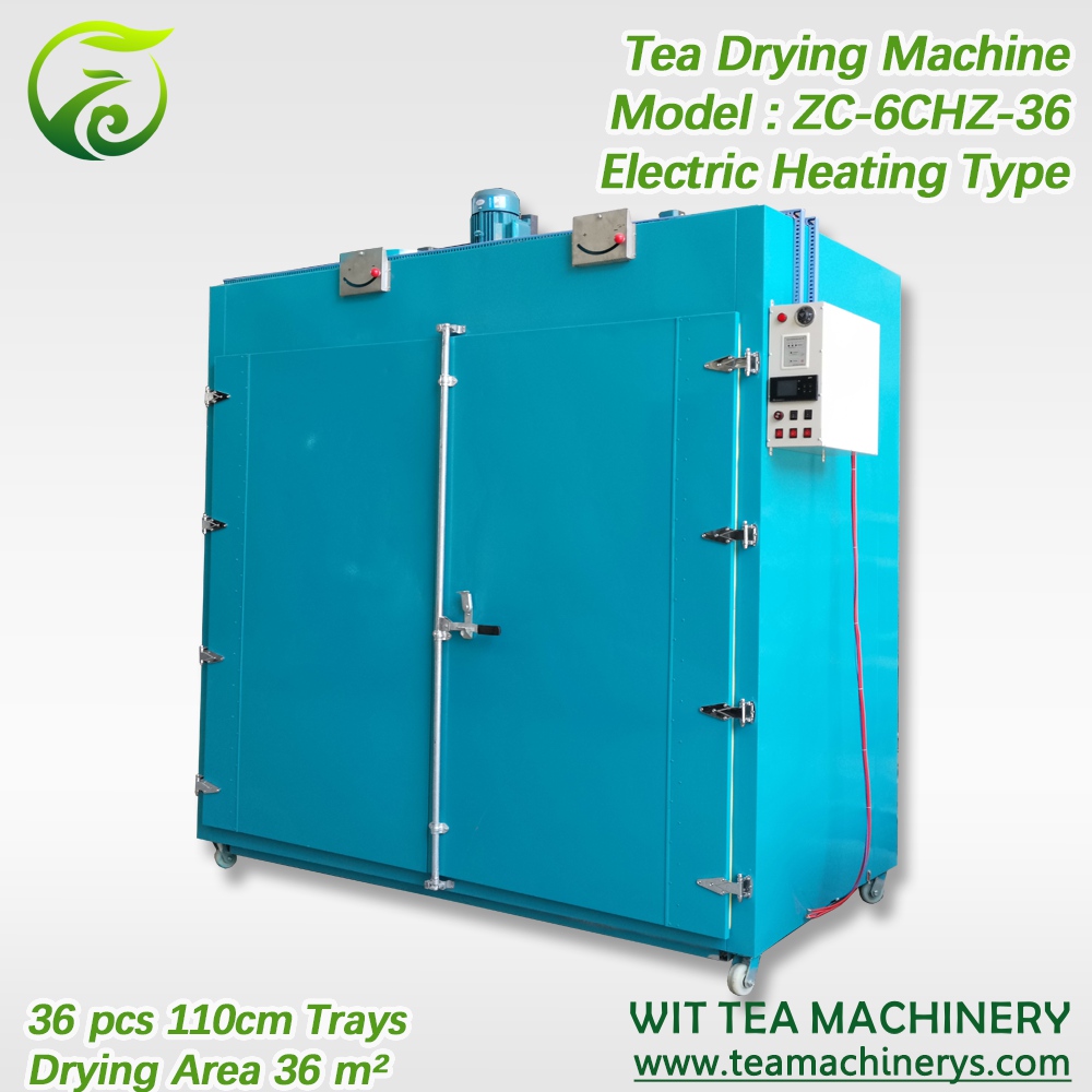36 Layers 110cm Trays Rotating Type Tea Drying Machine ZC-6CHZ-36B