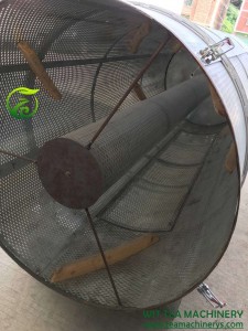 110cm Diameter Drum Hot Air Oolong Tea Shaking Machine ZC-6CZQ-110T
