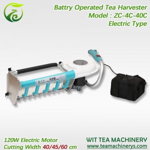OEM/ODM Factory Tea Plucking Machine - New Type Electric Ochiai/Kawasaki Tea Plucker ZC-4CD-40C – Wit Tea Machinery