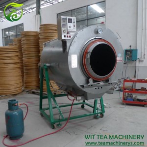 100cm Barrel Gas Heating Tea Roaster Machine ZC-6CST-100