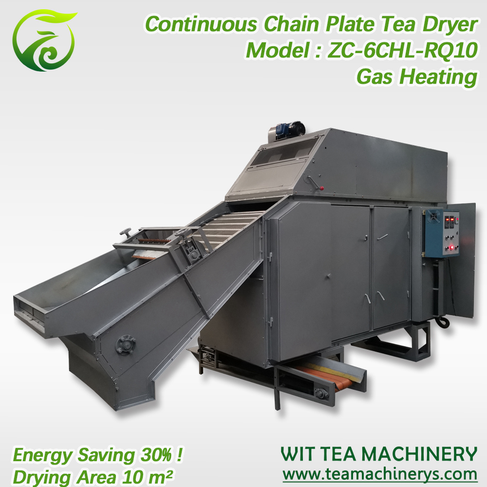 Cheap PriceList for Petrol Opereted Tea Plucking Machine - Gas Heating Chain Plate Black Tea Leaf Drying Machine ZC-6CHL-RQ10 – Wit Tea Machinery