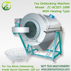 Hot sale Tea Machine Enzymatic Machine - Hot Air Tea Deblock And Sieving Machine ZC-6CSST-100R – Wit Tea Machinery